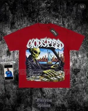 Black and Red Godspeed Shirt