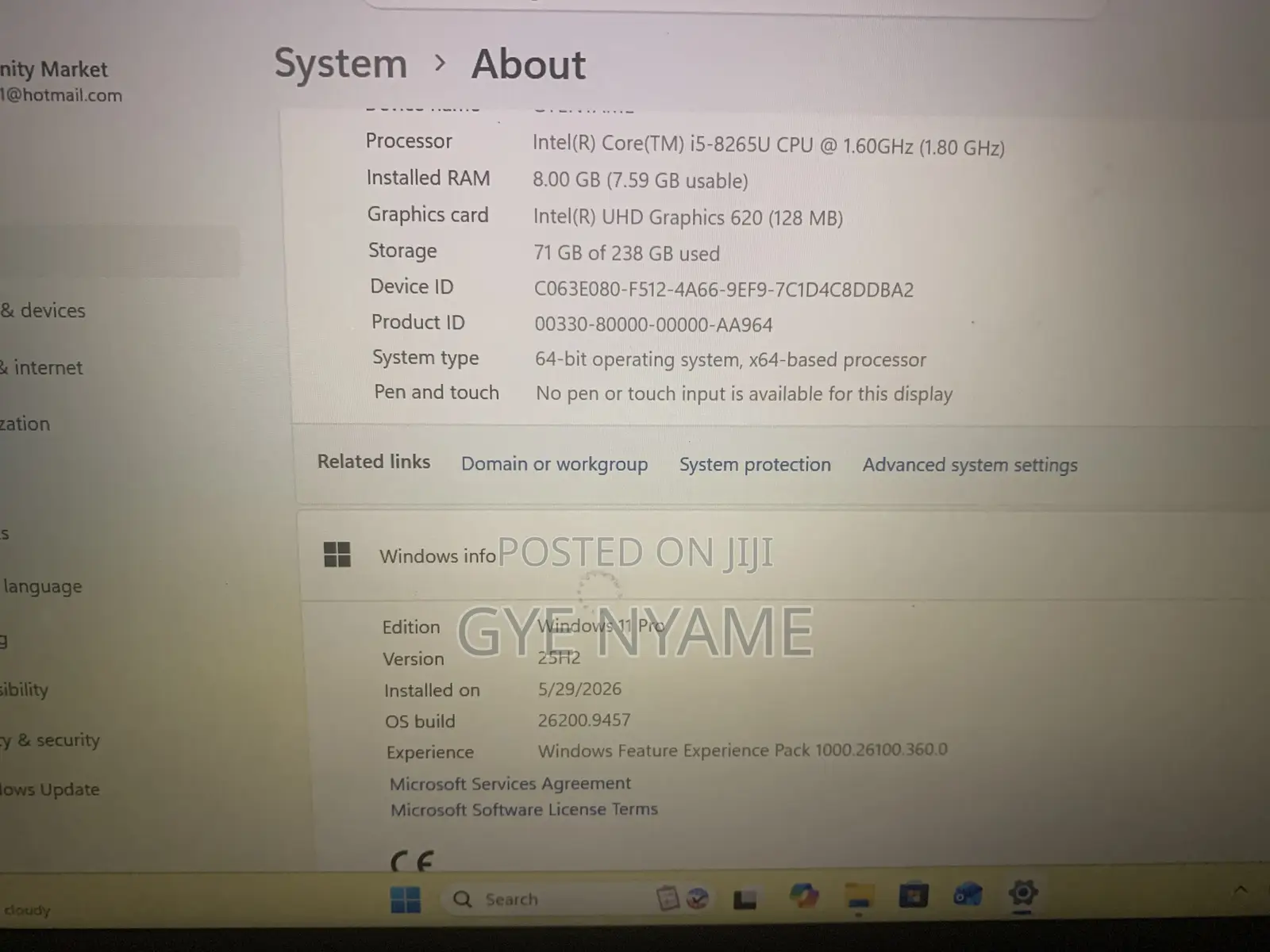 Laptop HP EliteBook 840 G6 8GB Intel Core i5 SSD 256GB