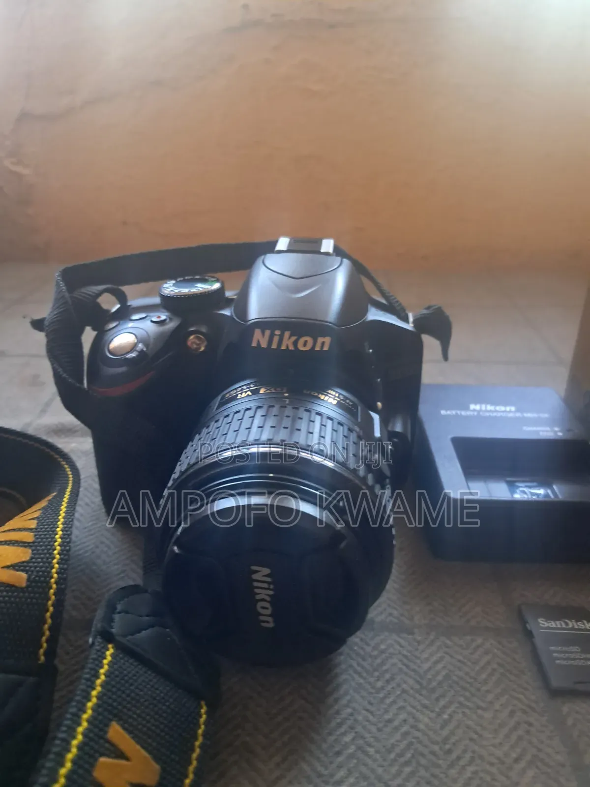Nikon D3200 VR DSLR Camera With 18-55mm Lens Almost New