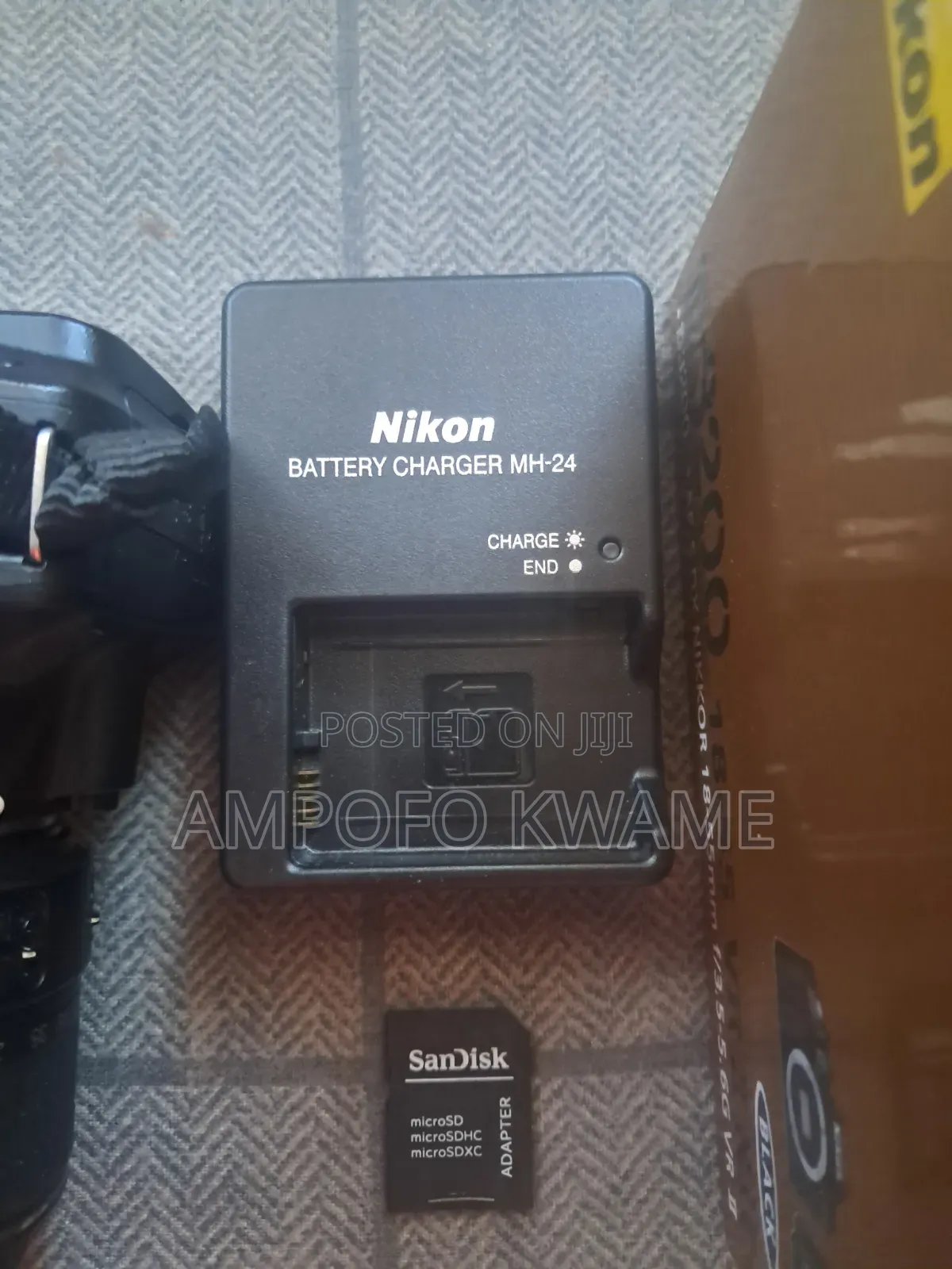 Nikon D3200 VR DSLR Camera With 18-55mm Lens Almost New