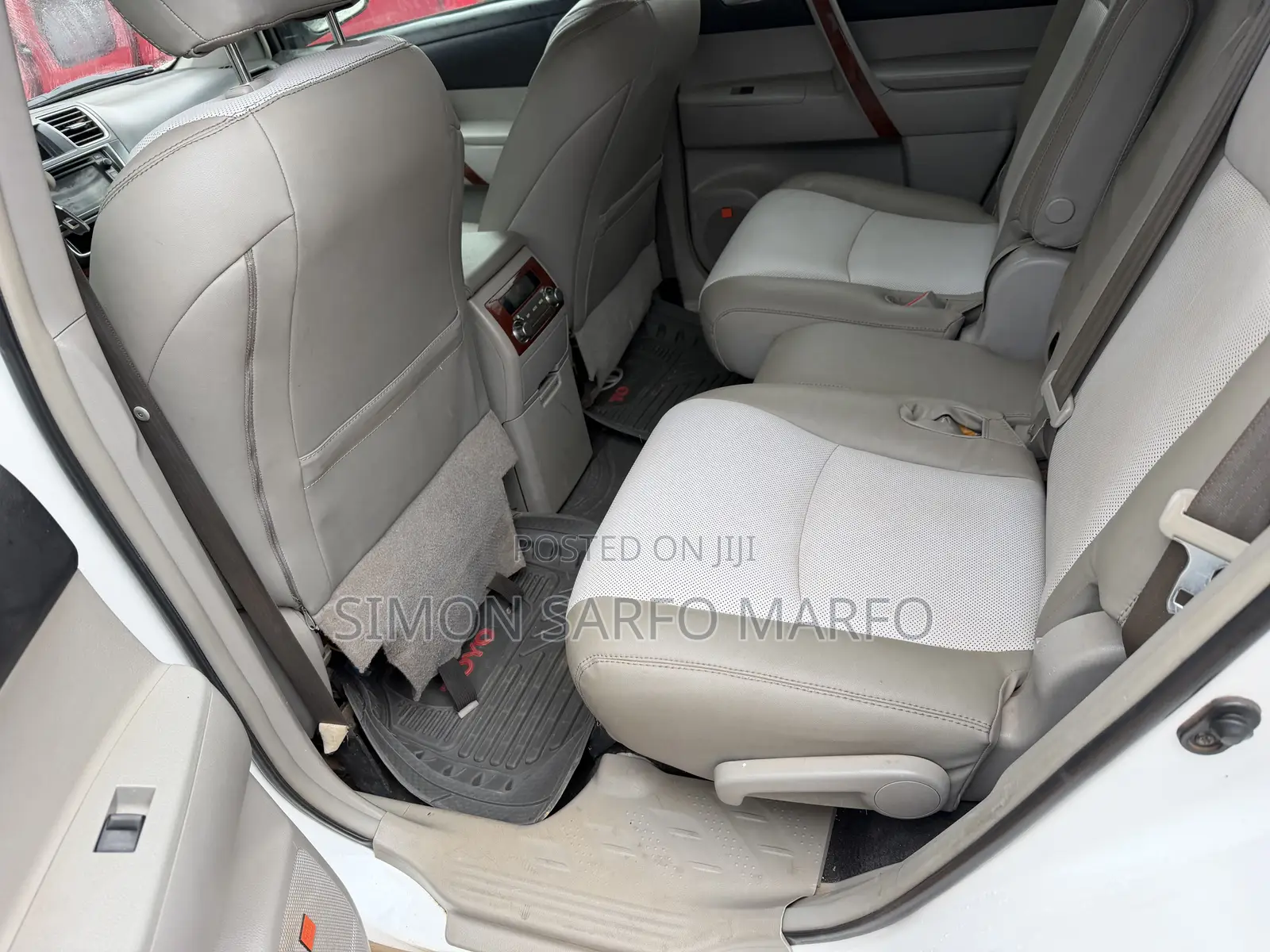Toyota Highlander Limited 3.5l 4WD 2013 White