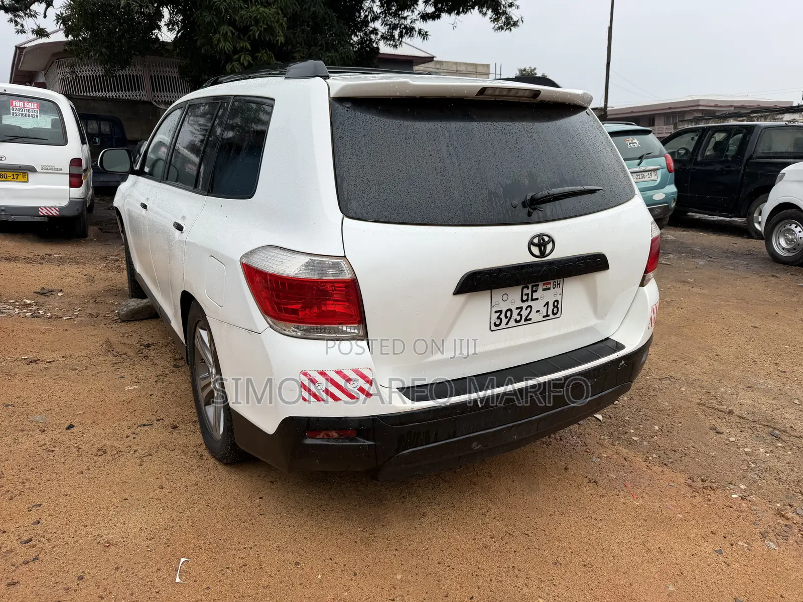 Toyota Highlander Limited 3.5l 4WD 2013 White