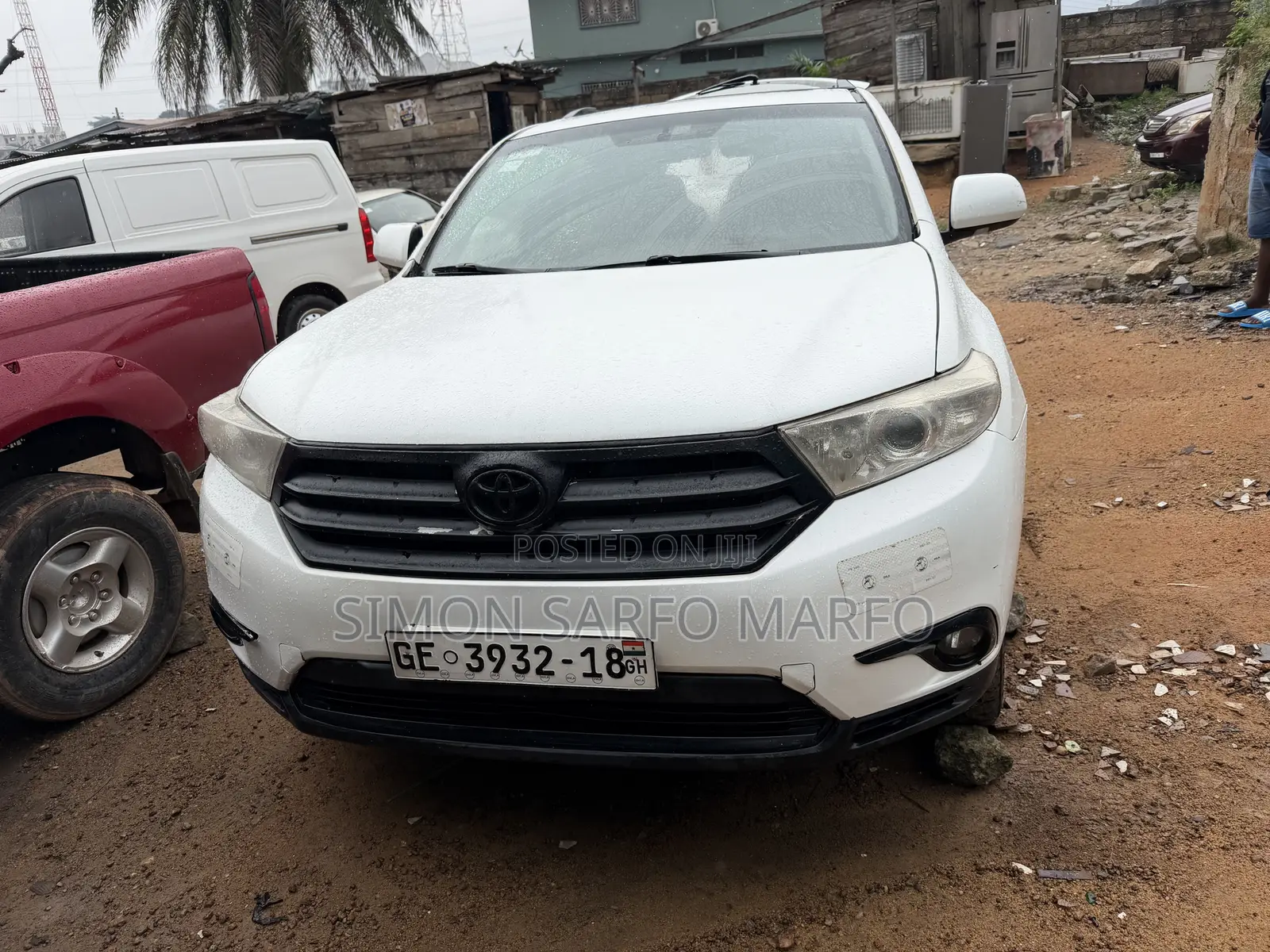 Toyota Highlander Limited 3.5l 4WD 2013 White
