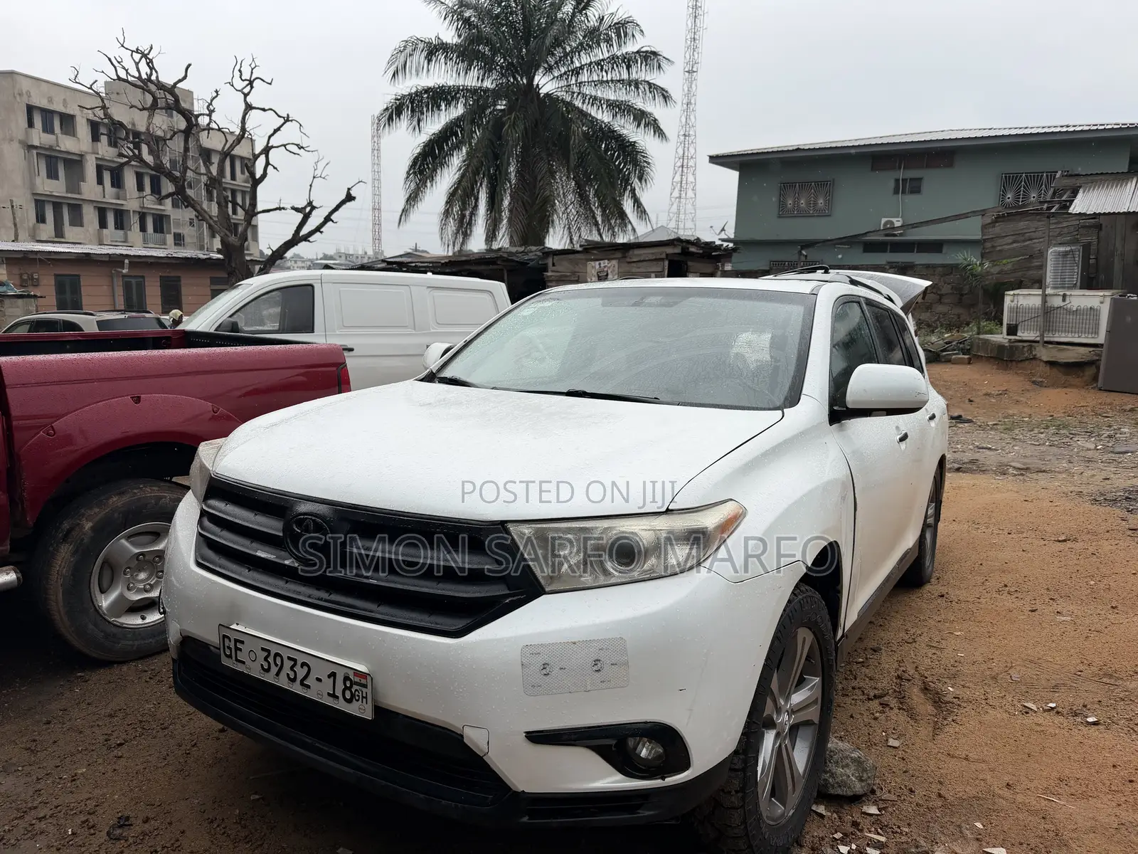 Toyota Highlander Limited 3.5l 4WD 2013 White