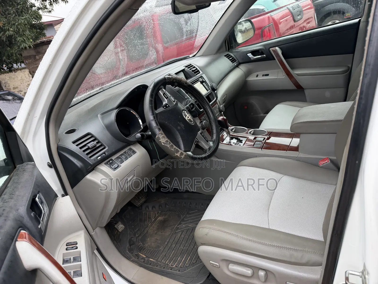 Toyota Highlander Limited 3.5l 4WD 2013 White
