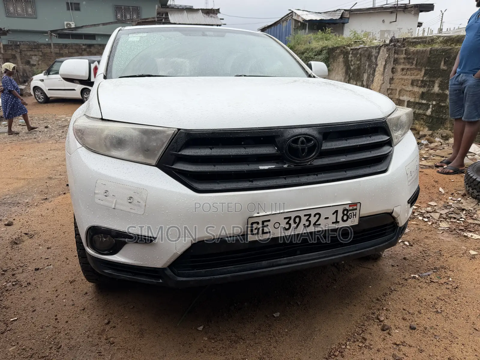 Toyota Highlander Limited 3.5l 4WD 2013 White