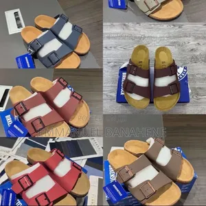 Burgundy Two Strap Arizona Birkenstock