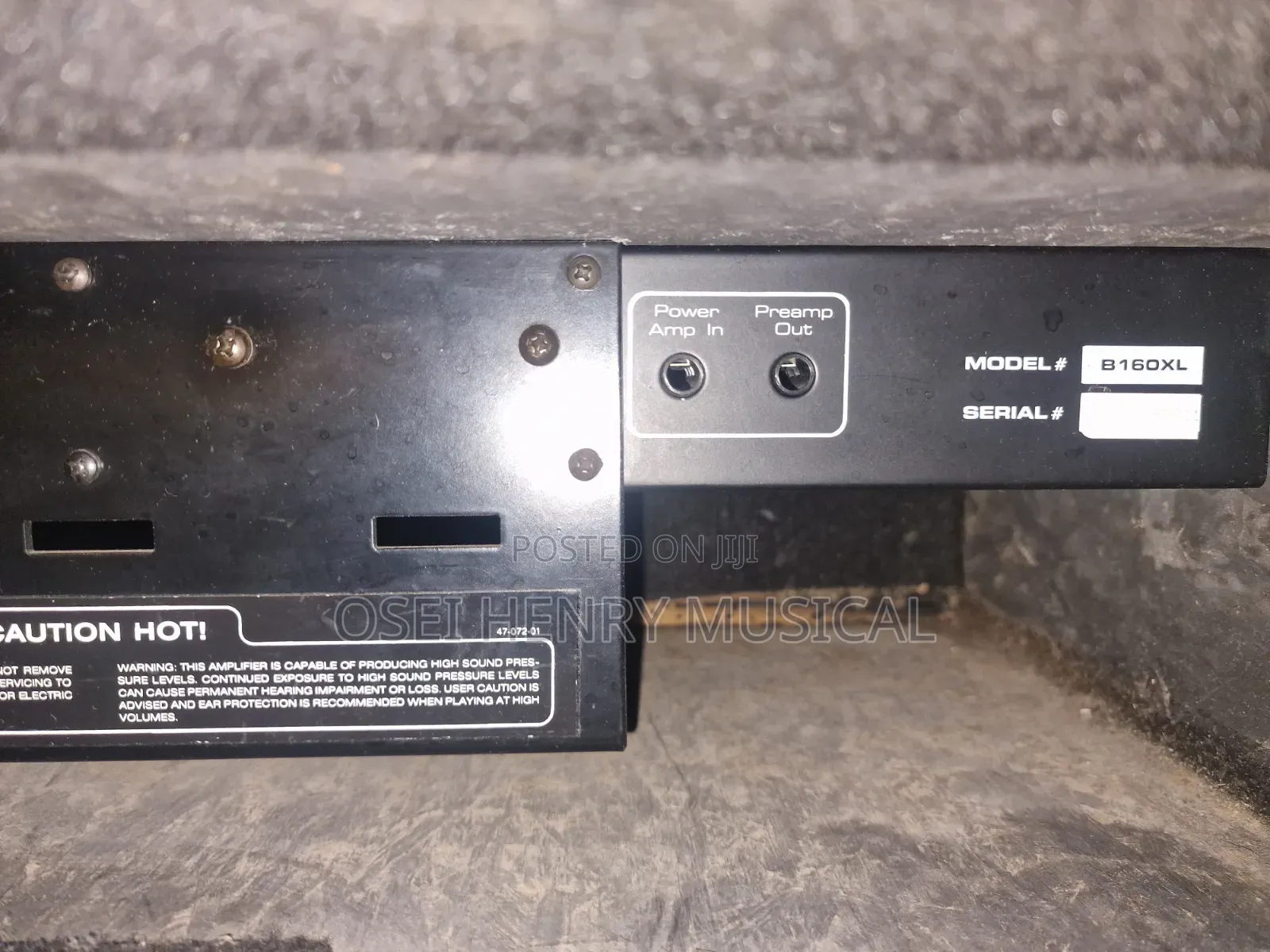 Crate Bass Combo B160 XL