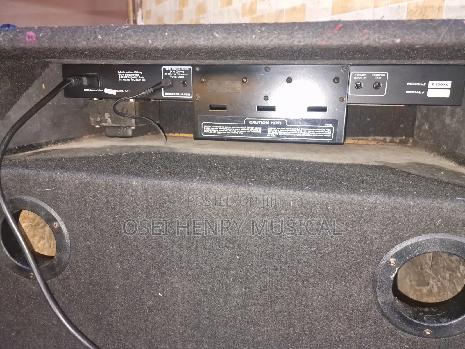 Crate Bass Combo B160 XL