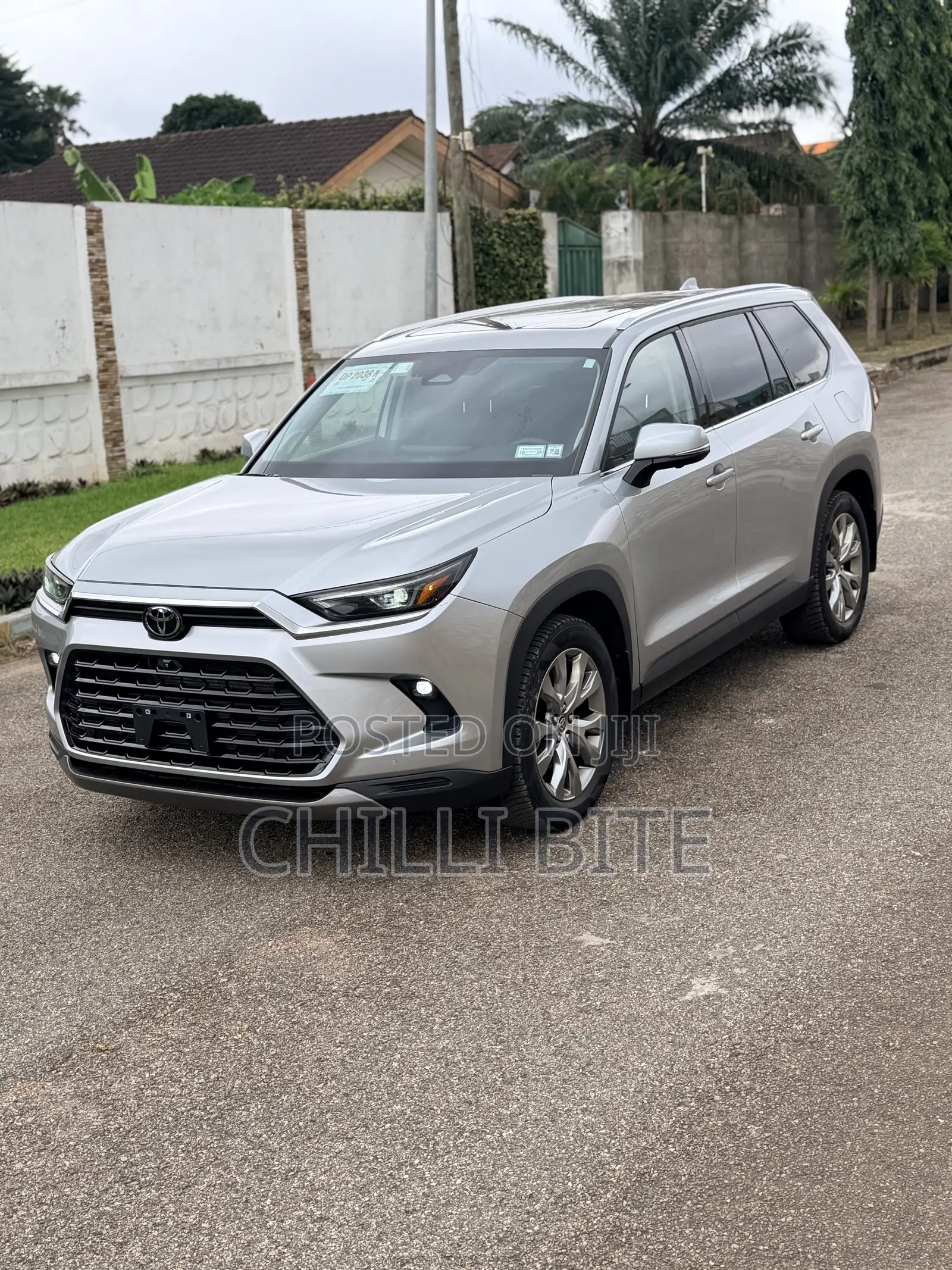 Toyota Grand Highlander Limited FWD 2024 Silver