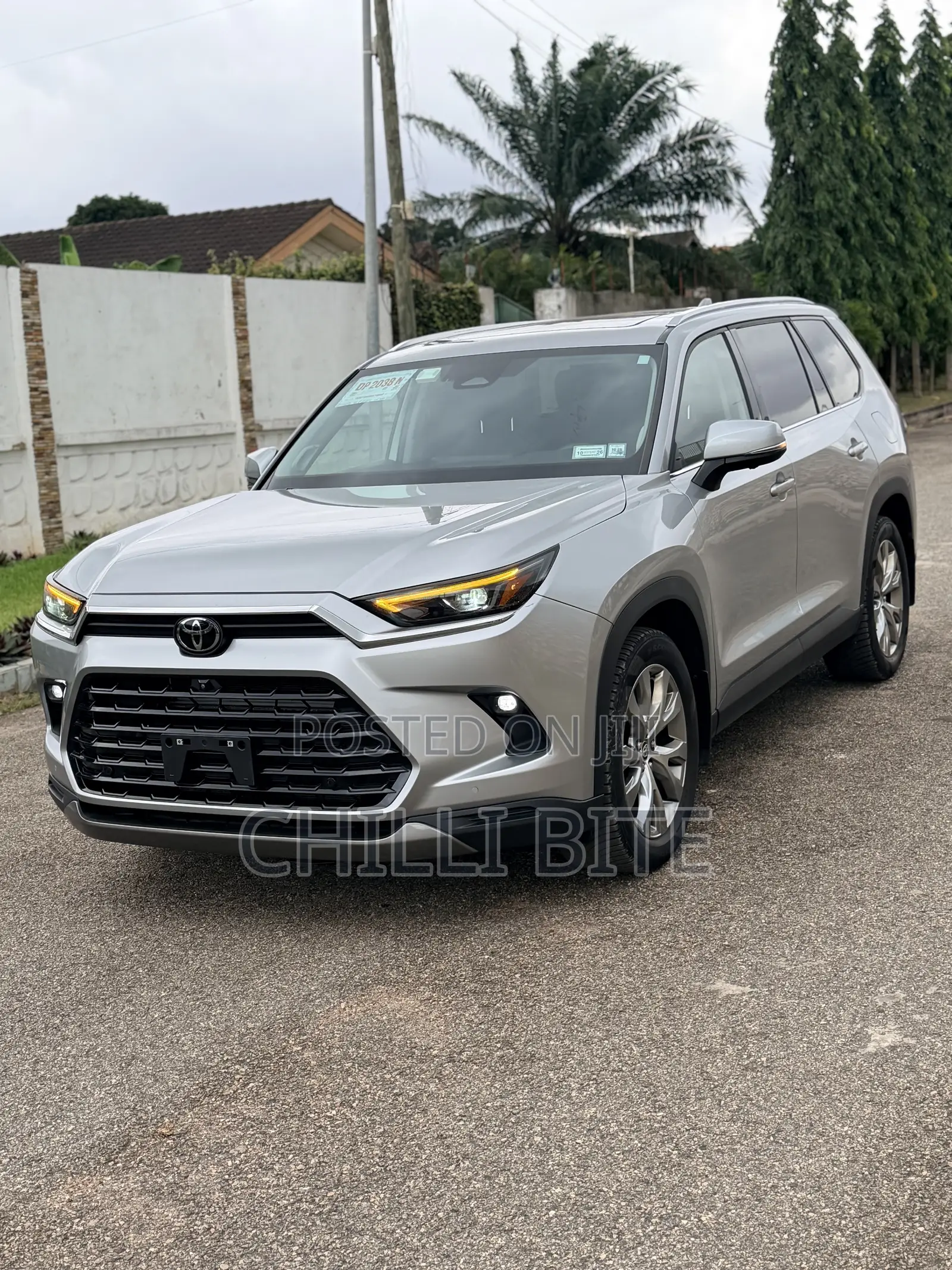 Toyota Grand Highlander Limited FWD 2024 Silver