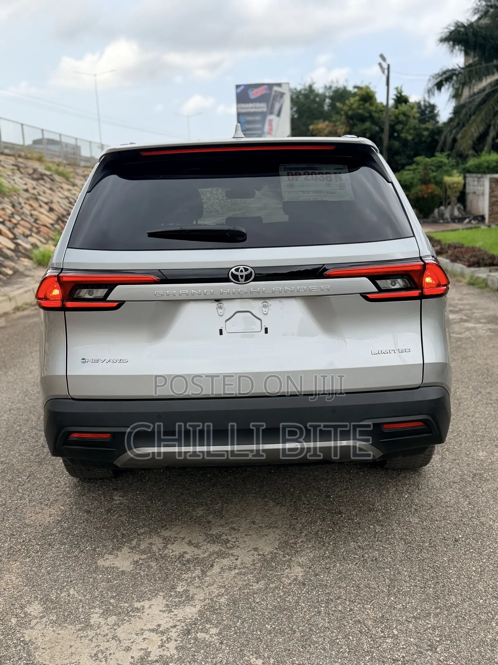 Toyota Grand Highlander Limited FWD 2024 Silver