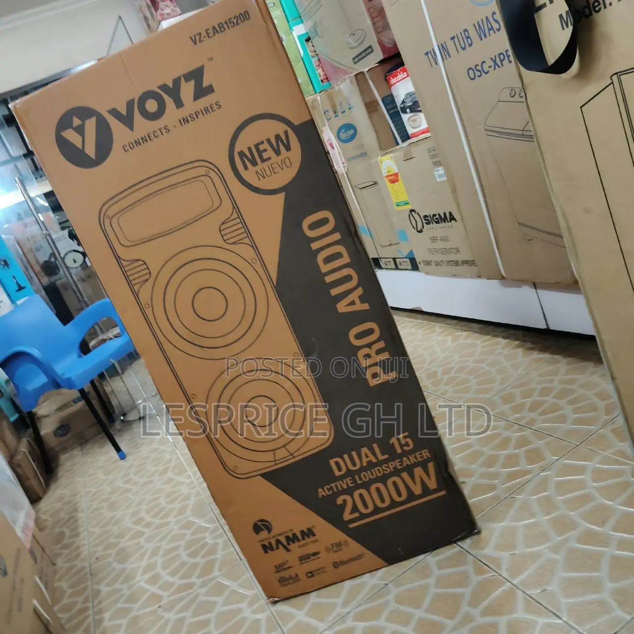 Price Slash on Our Splendid 2000W Voyz Bluetooth Speaker