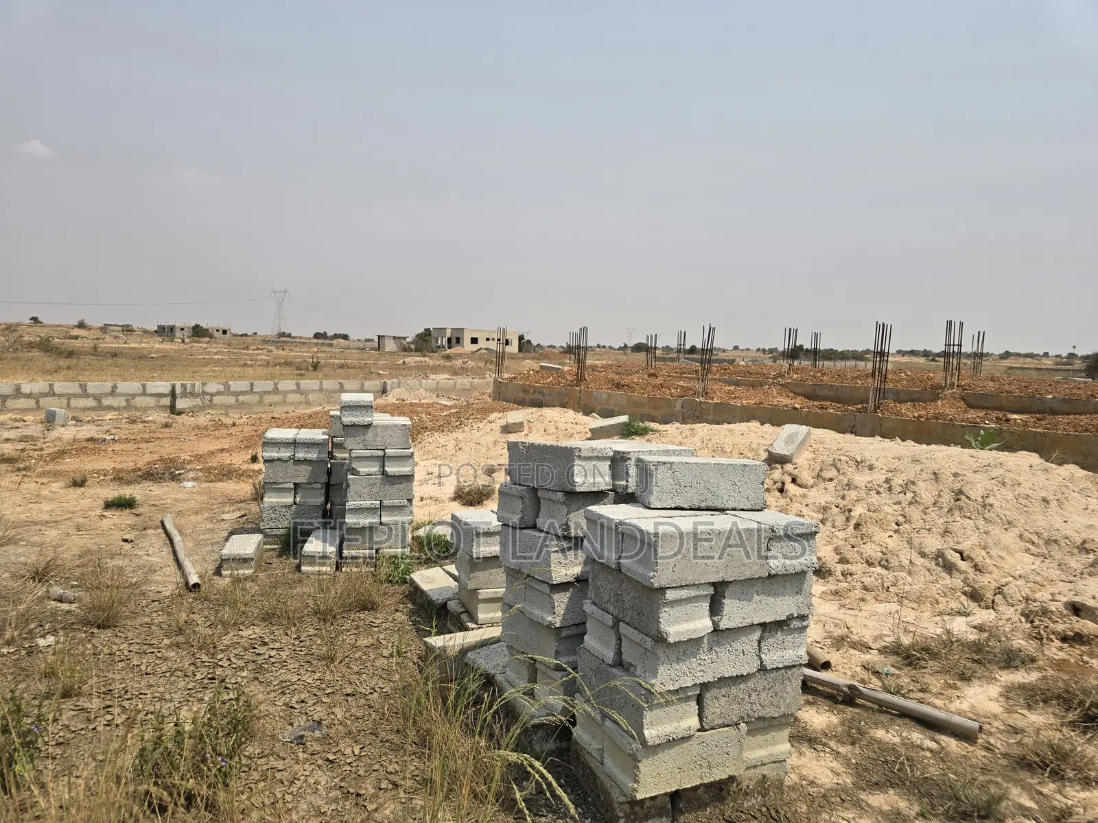 Tsopoli Skyport City Half Plot 70×50ft – GH₵20,000