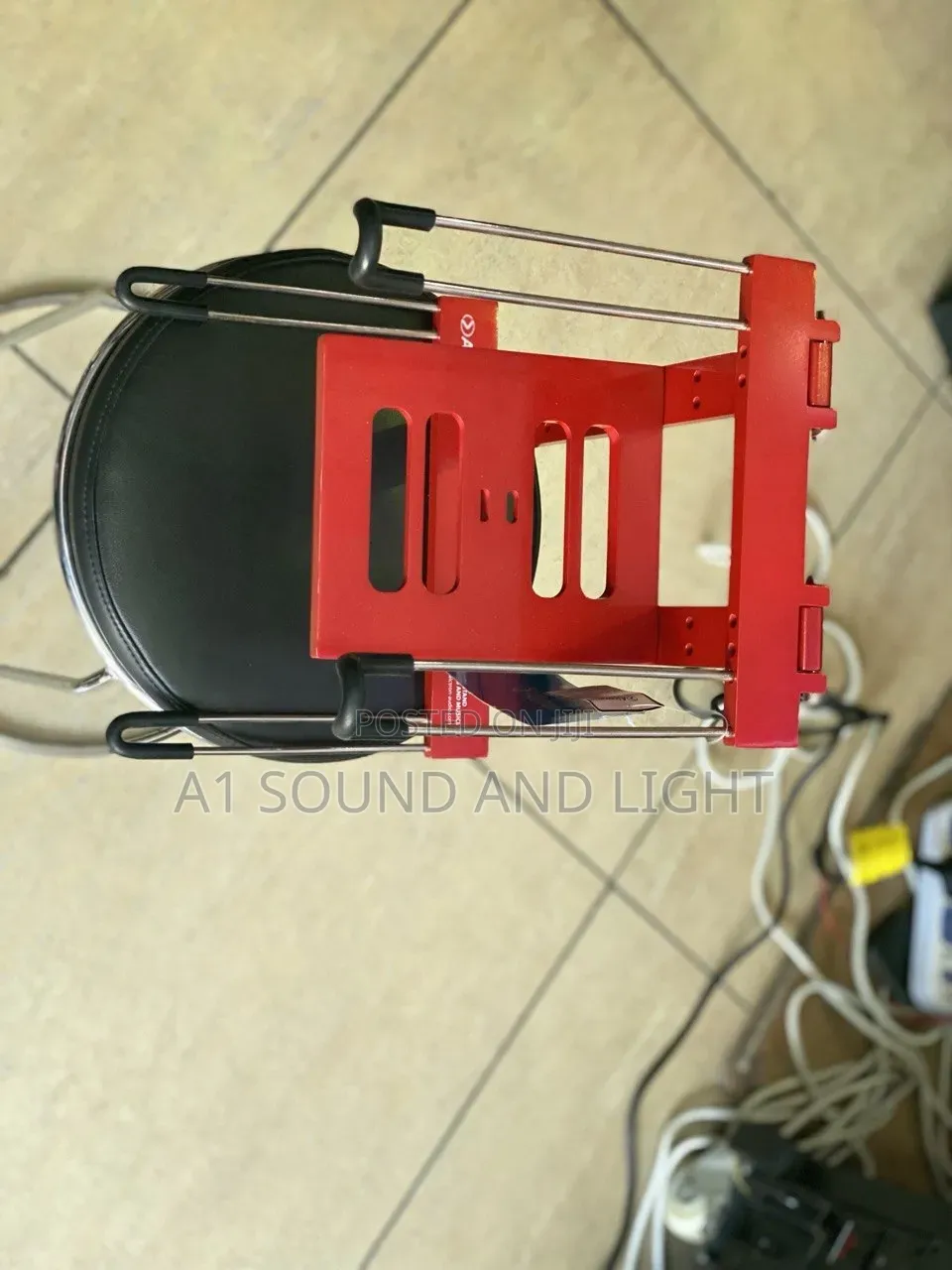 Alctron DJ Laptop Stand [Red]