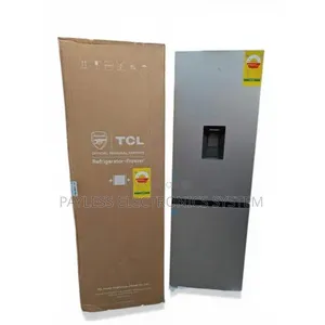 TCL Refrigerator ( F410BFS) 309 LTR With Water Dispenser.