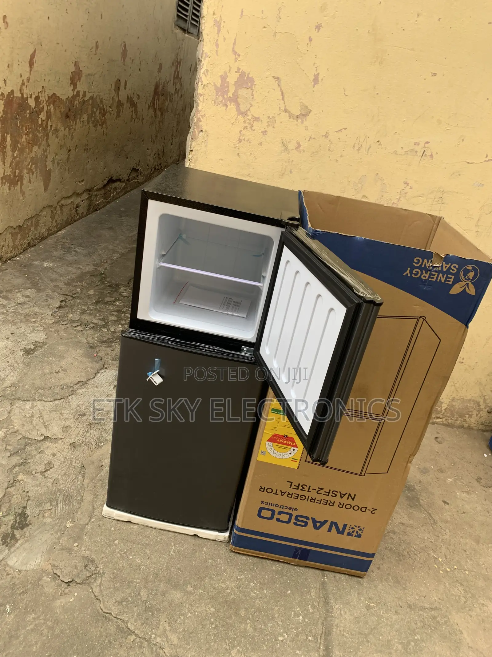 Correctly Made Nasco 112litres Double Door Fridge