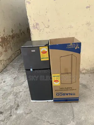 Correctly Made Nasco 112litres Double Door Fridge