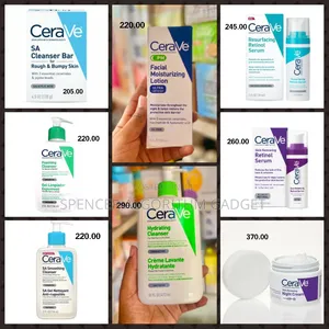 Cerave Hydrating/Sa/Foaming/Retinol Skin Renewing/Pm/Serum/Face Cream