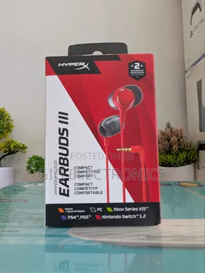 HyperX Wired USB Gaming Earbuds for - PS5 - PS4 - XBOX - NINTENDO - PC