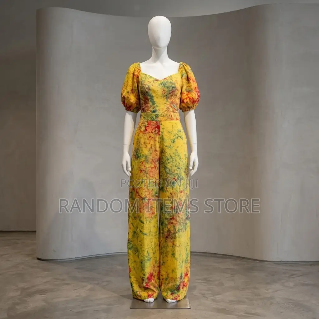 African Print Jumpsuit