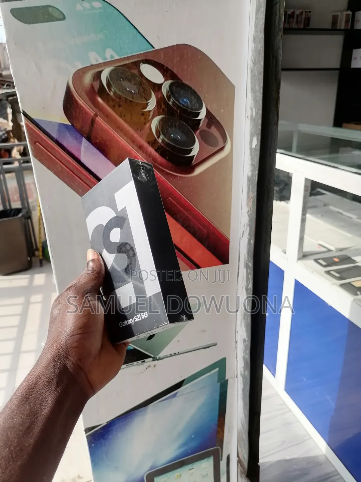New Samsung Galaxy S21 5G 128 GB Black