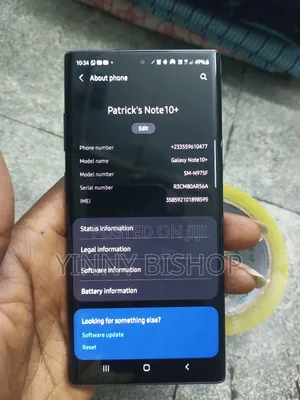 Samsung Galaxy Note 10 Plus 256 GB Black