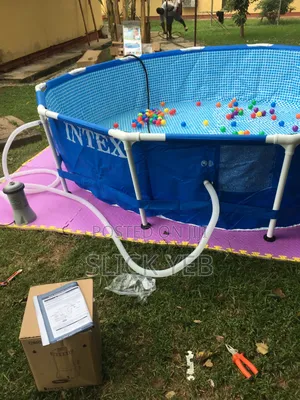 Round Metal Frame Above Ground Swimming Pool