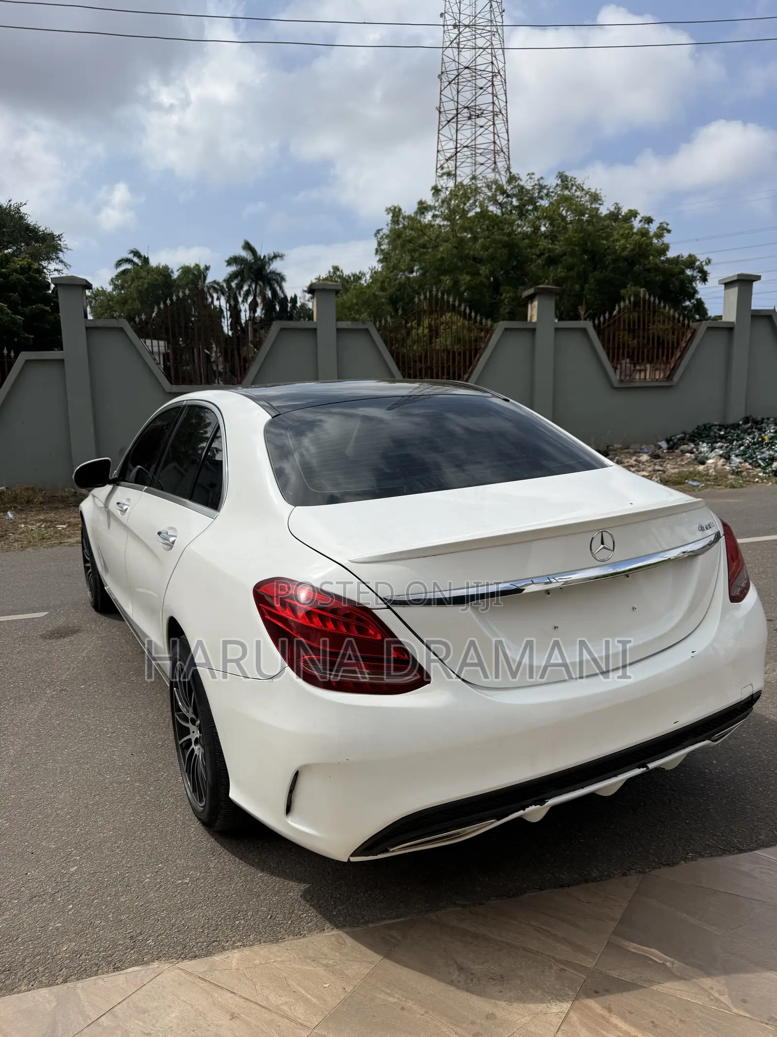 Mercedes-Benz C300 Luxury 4Matic Sedan AWD (2.0L 4cyl 7A) 2016 White