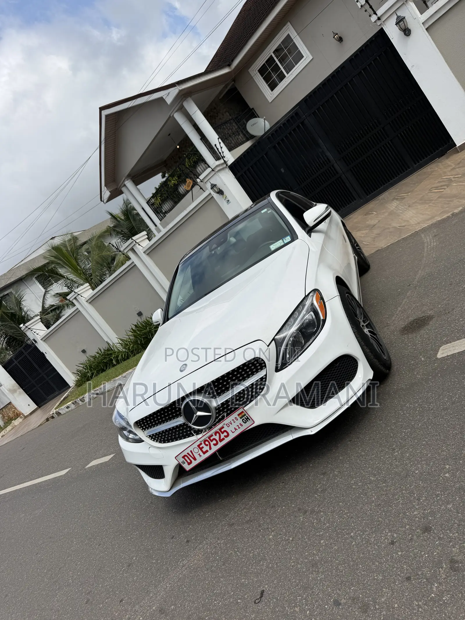 Mercedes-Benz C300 Luxury 4Matic Sedan AWD (2.0L 4cyl 7A) 2016 White