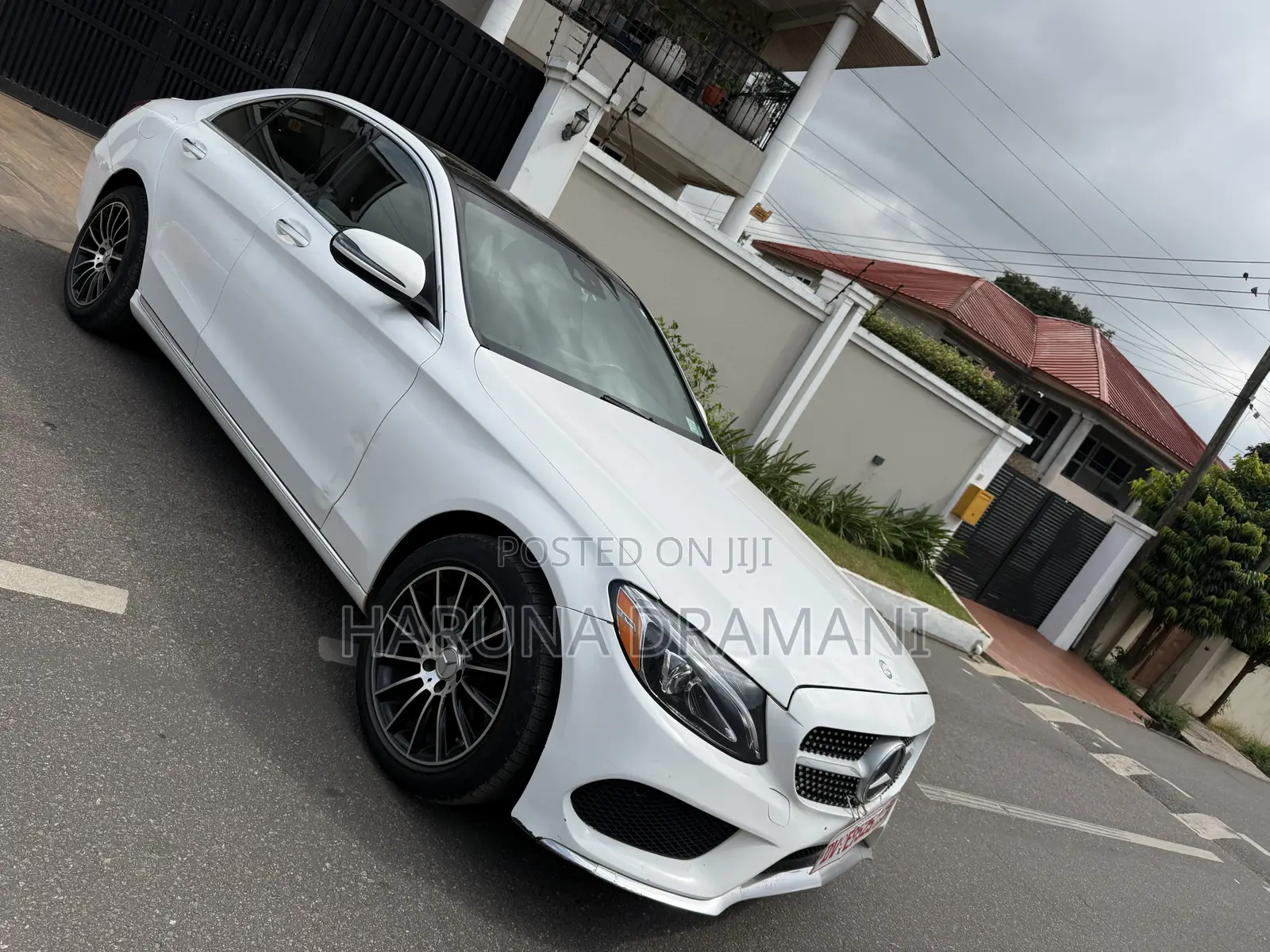 Mercedes-Benz C300 Luxury 4Matic Sedan AWD (2.0L 4cyl 7A) 2016 White