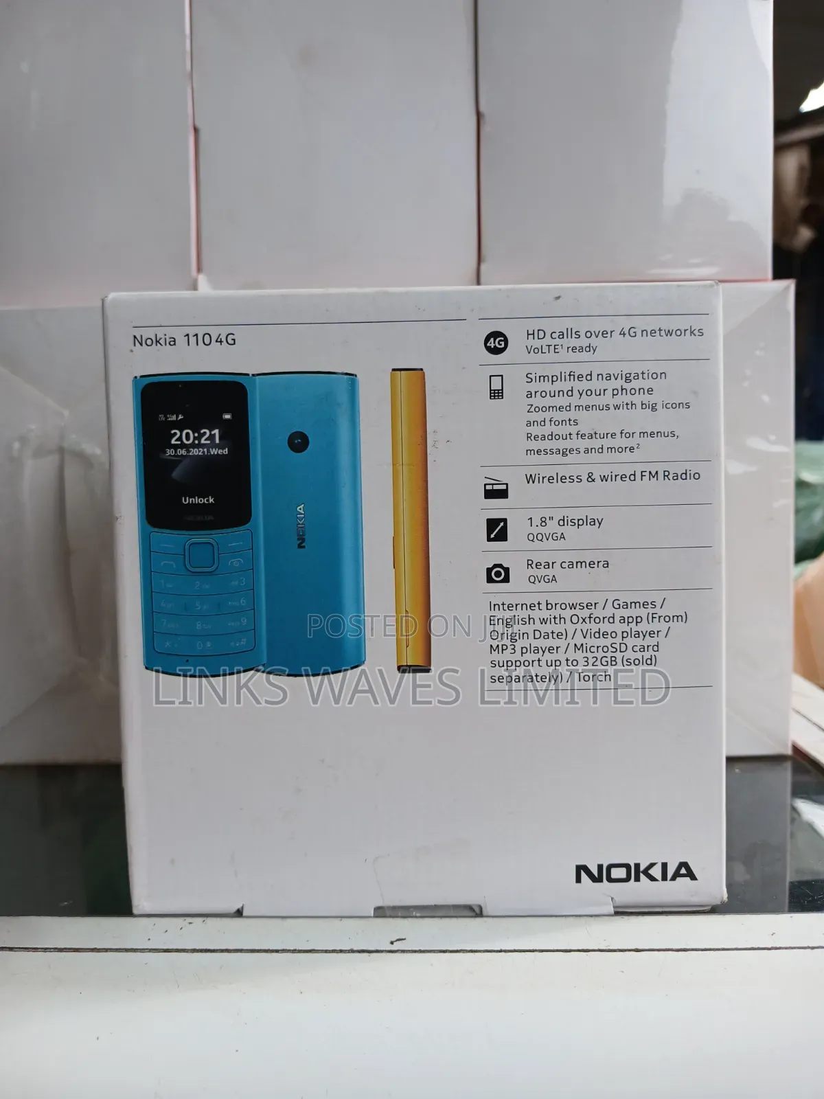 New Nokia 1 8 GB Yellow