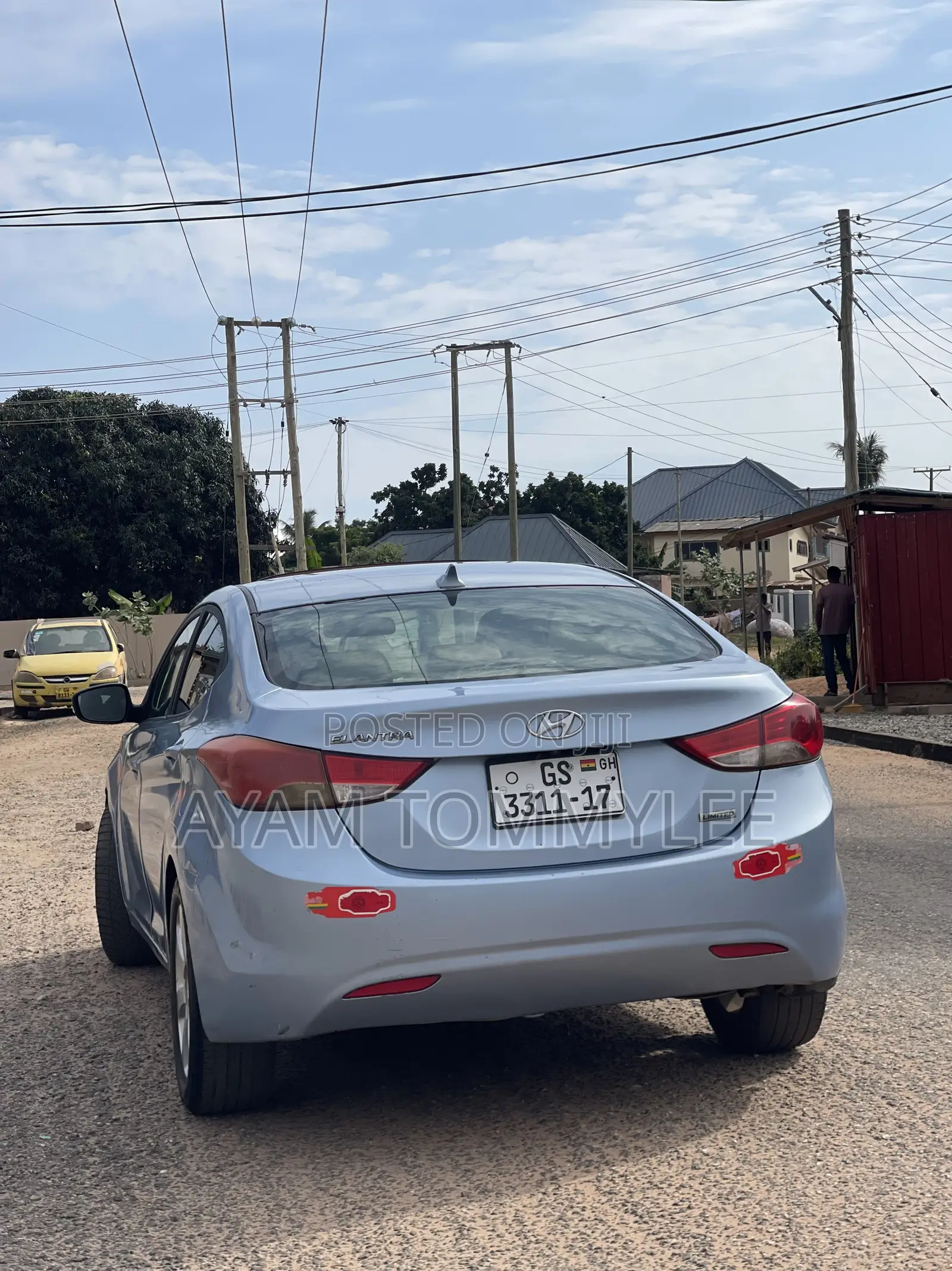 Hyundai Elantra Limited Sedan FWD (1.8L 4cyl 6A) 2013 Blue
