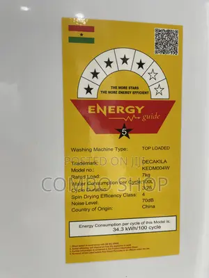 Decakila 7kg Washing Machine
