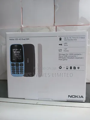 New Nokia 105 Blue