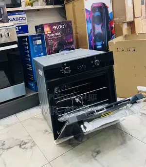Super Adorable Kenwood 90cm Tempered Glass Oven(Black).