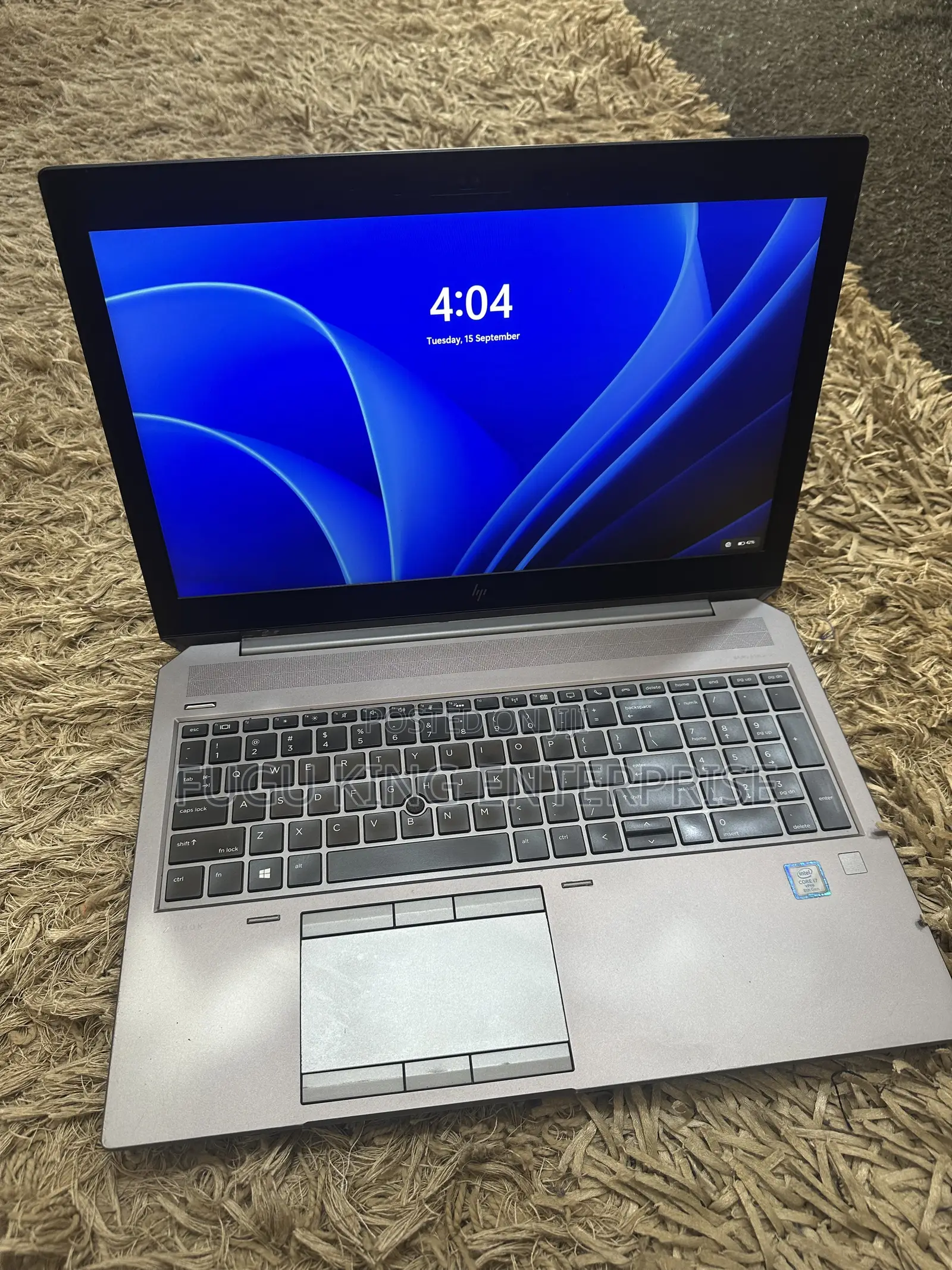 New Laptop HP ZBook 15 32GB Intel Core i7 SSD 512GB