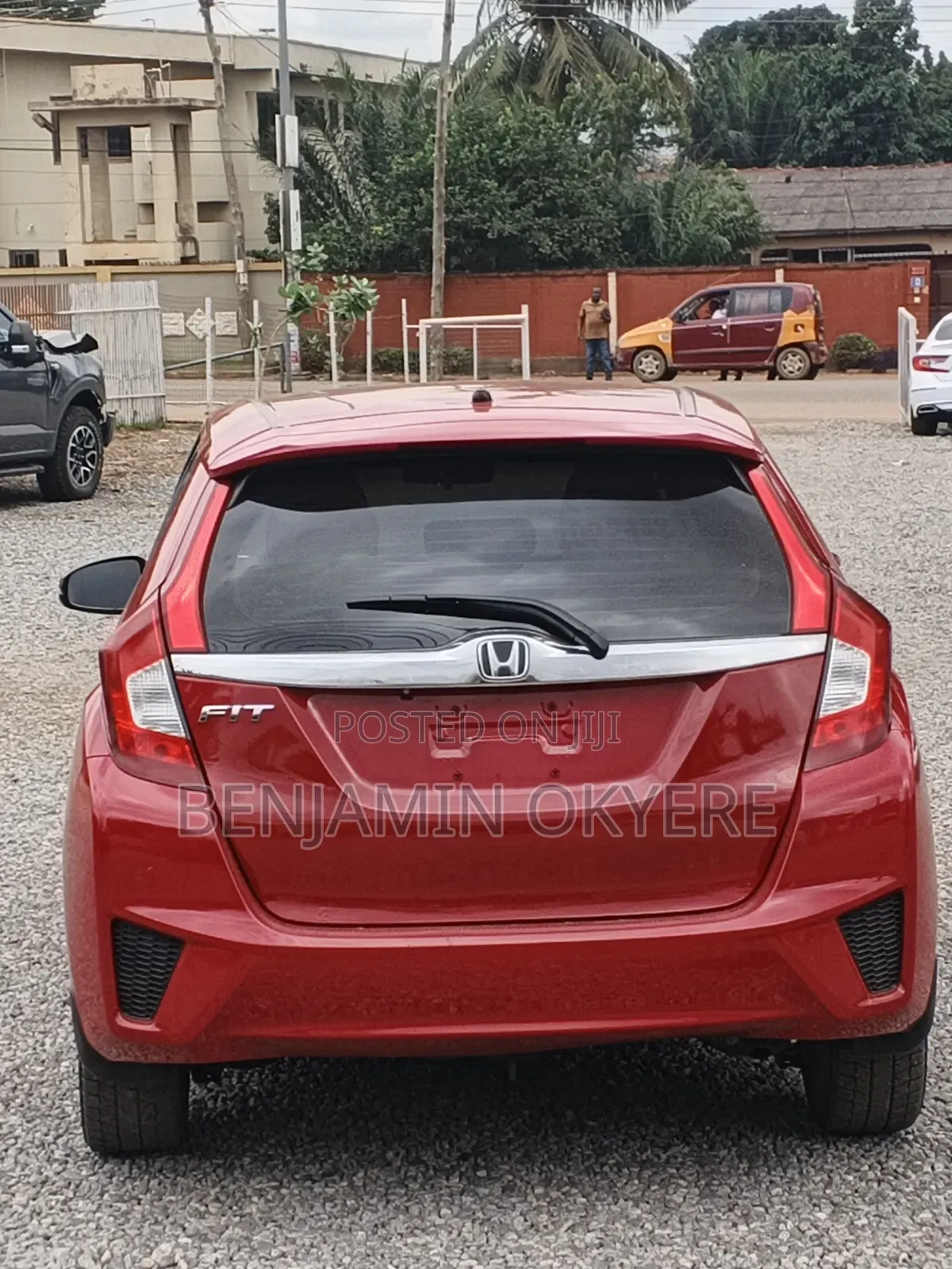 Honda Fit 2015 Red