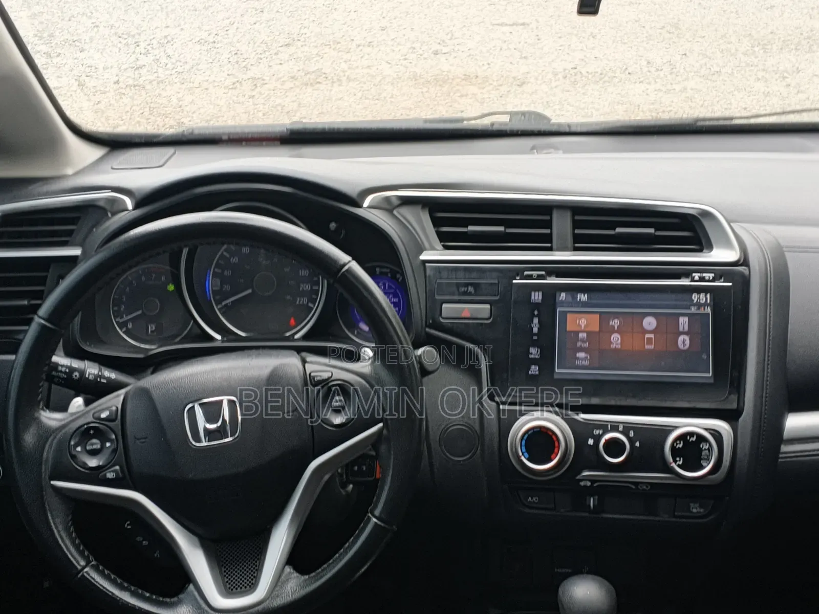 Honda Fit 2015 Red