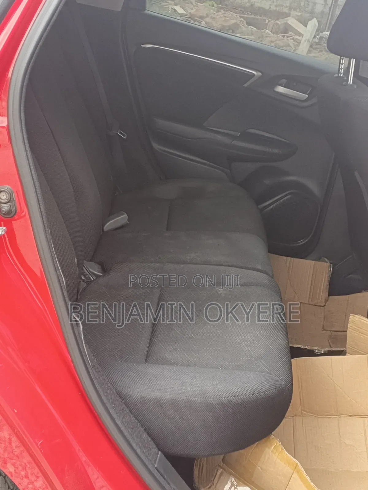 Honda Fit 2015 Red