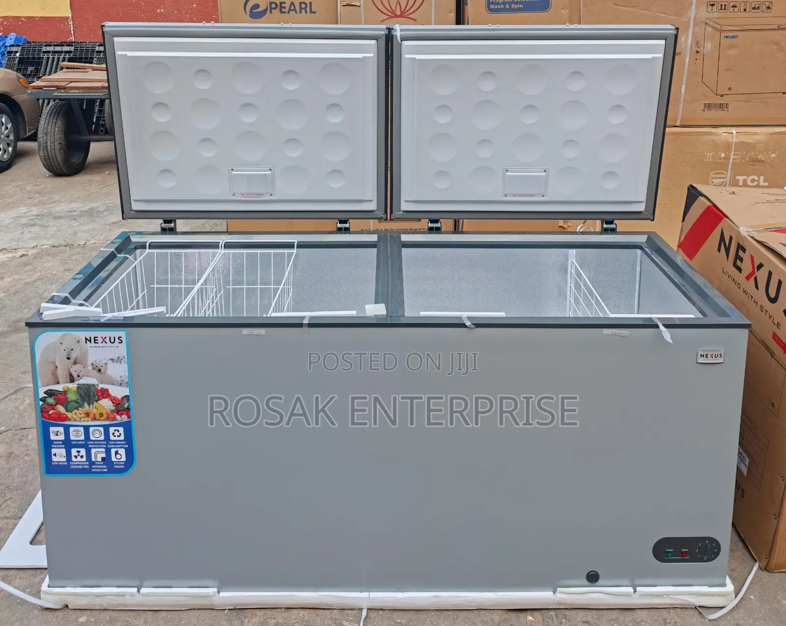 Introducing the 560L Nexus Chest Freezer, Model 695-E, Now