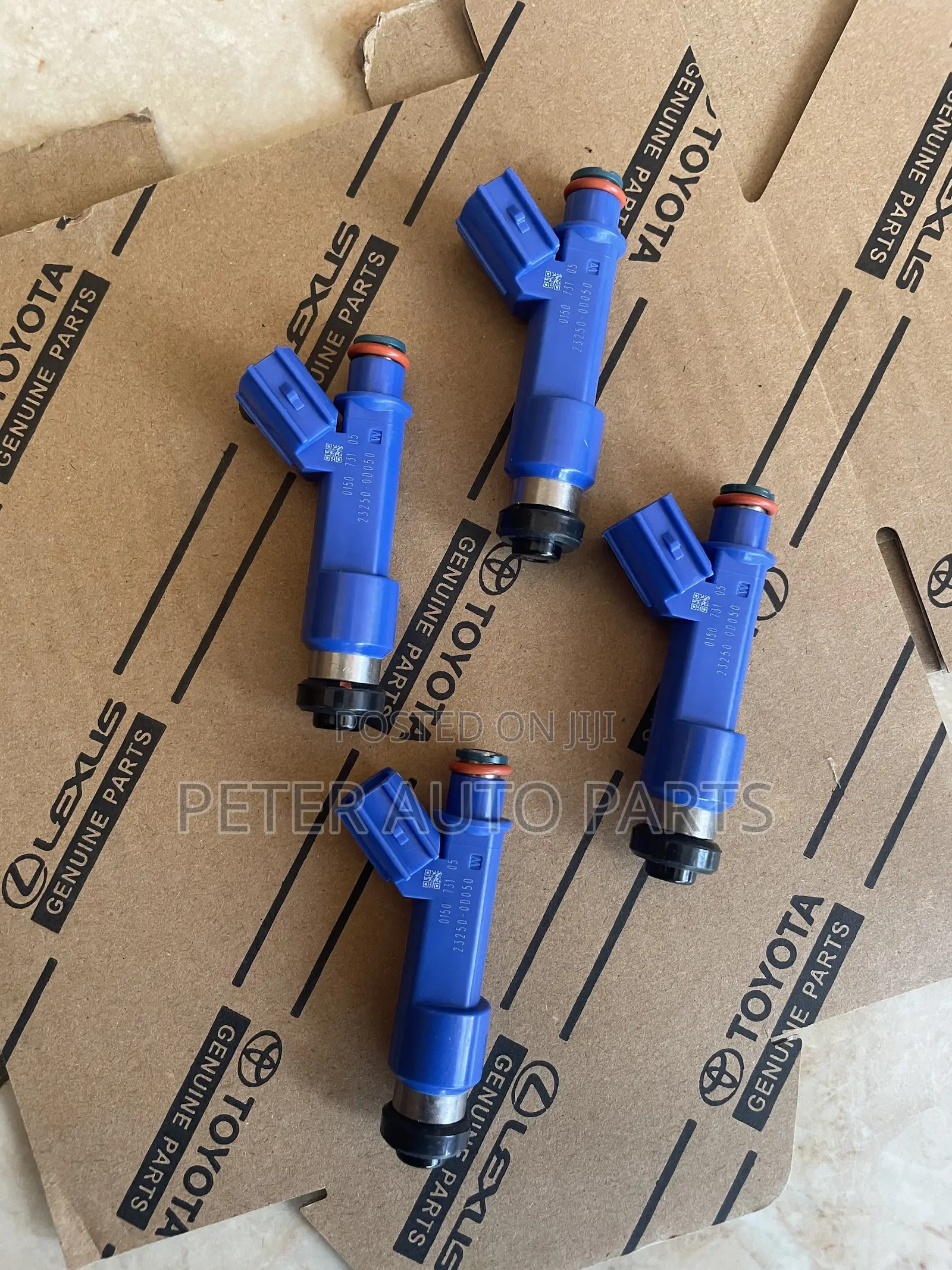 Toyota Corolla S Fuel Injectors, 4 Set. Original Japan