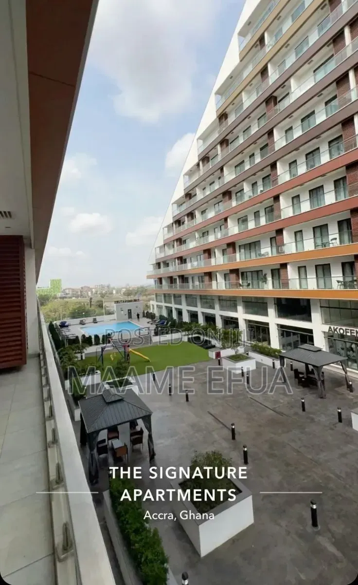 Furnished 1bdrm Apartment in Accra Mall Signature for sale