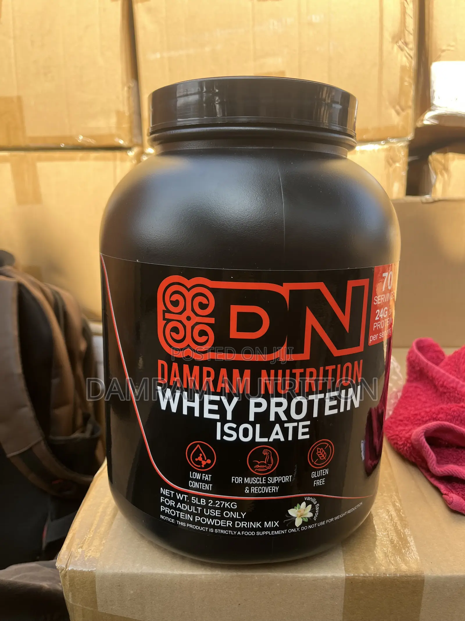 Whey Protein (Vanilla 5lb)