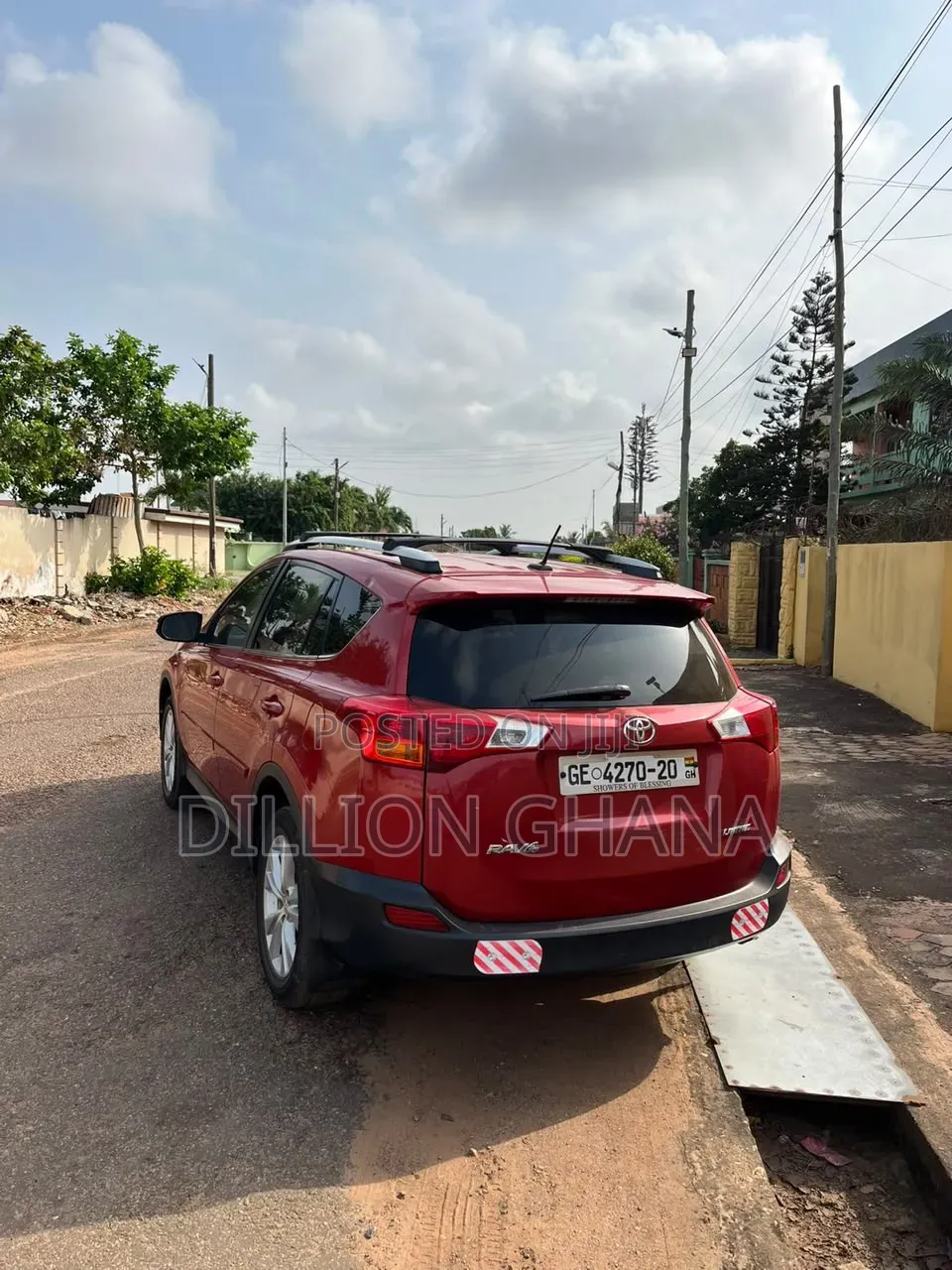 Toyota RAV4 Limited 4dr SUV AWD (2.5L 4cyl 6A) 2014 Red