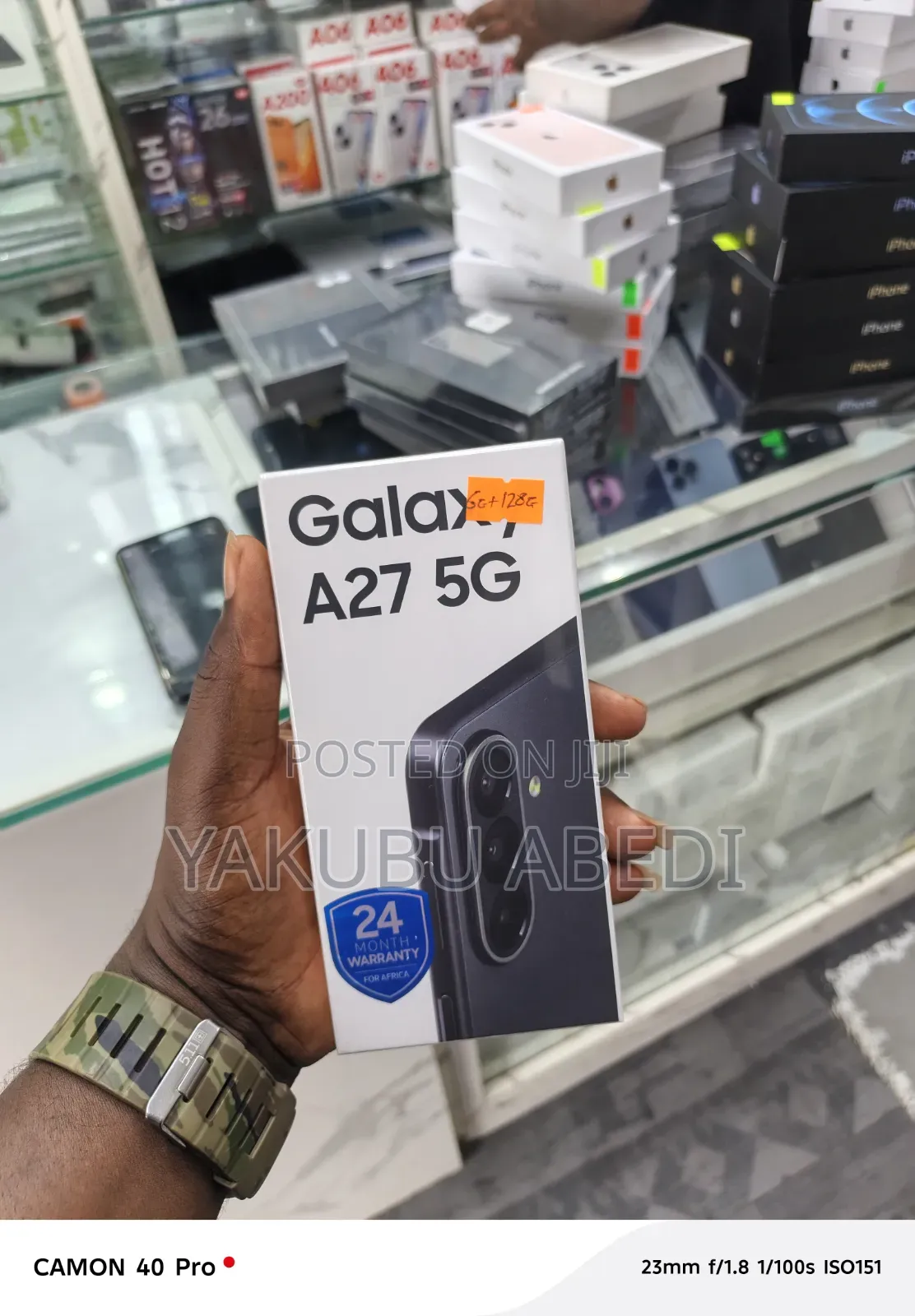 New Samsung Galaxy A27 256 GB Black