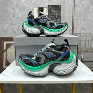Balenciaga 10XL Sneakers (Bkack/Green/Blue)