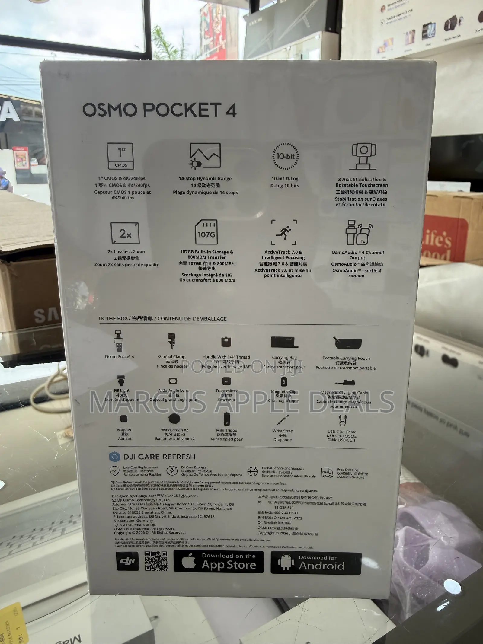 Osmo Pocket 4 Creator Combo Sealed