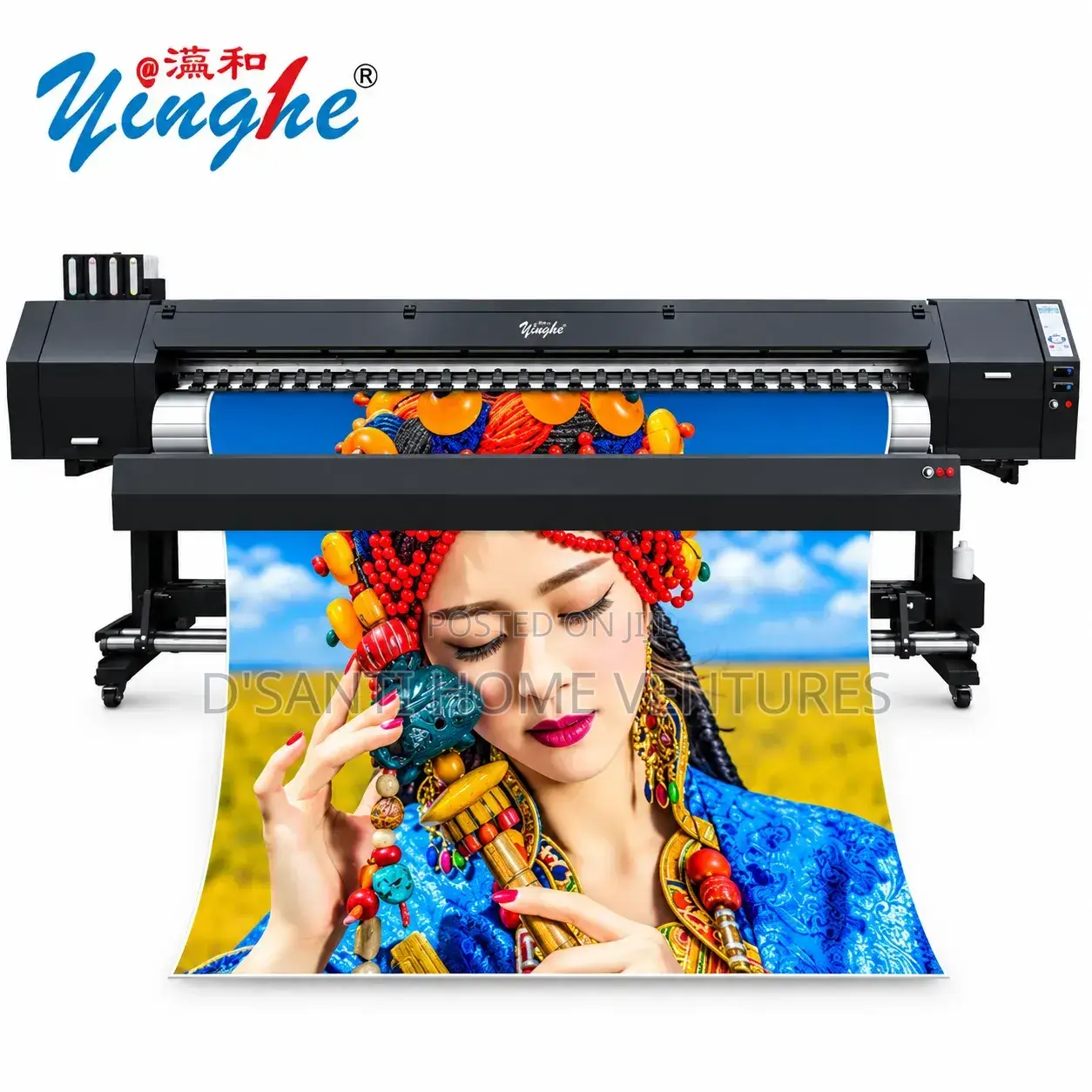 Yinghe 10ft (3.2m) Double XP600 Head Industrial Large Format Printer