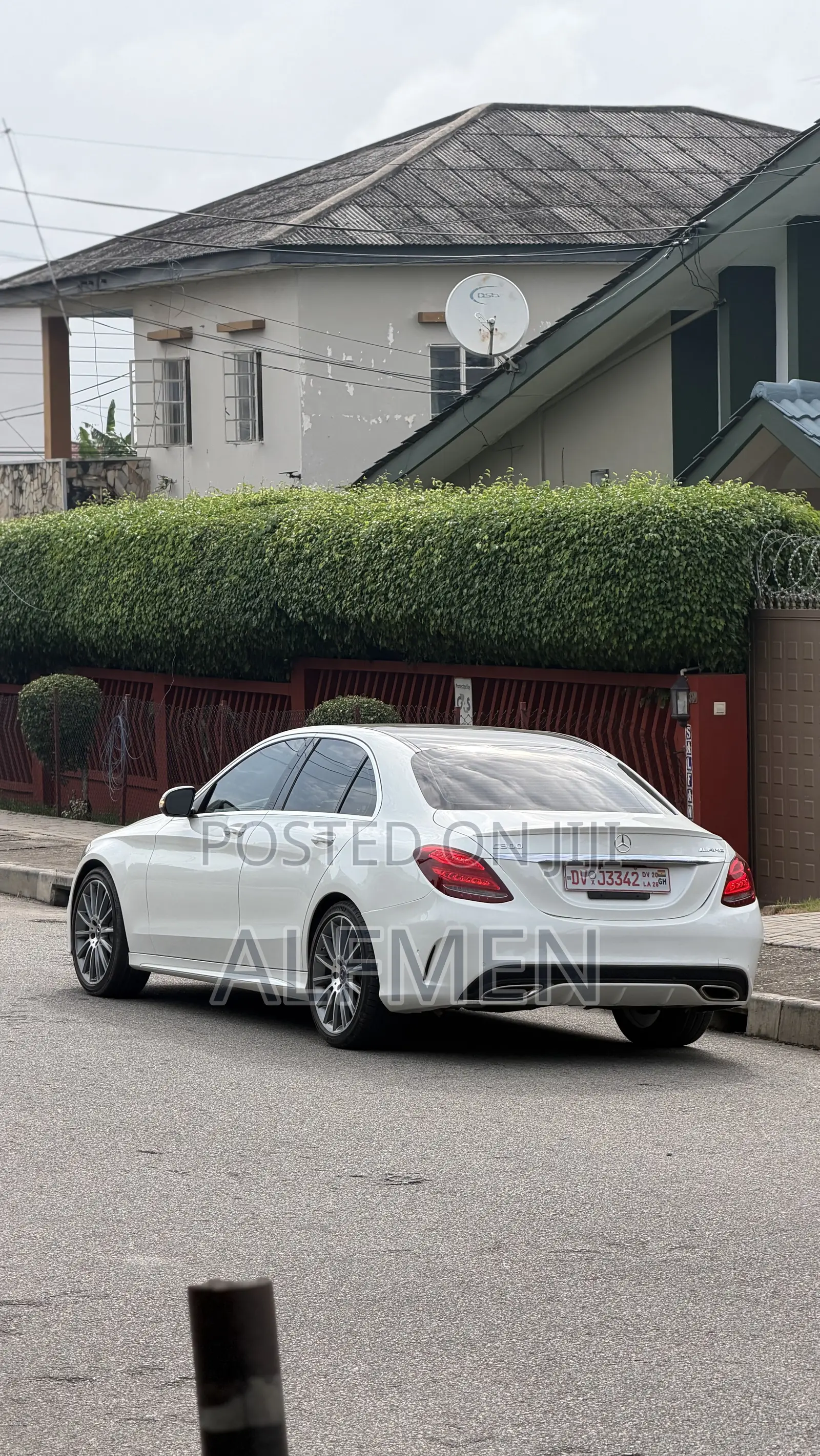 Mercedes-Benz C300 Base C300 RWD Sedan 2018 White